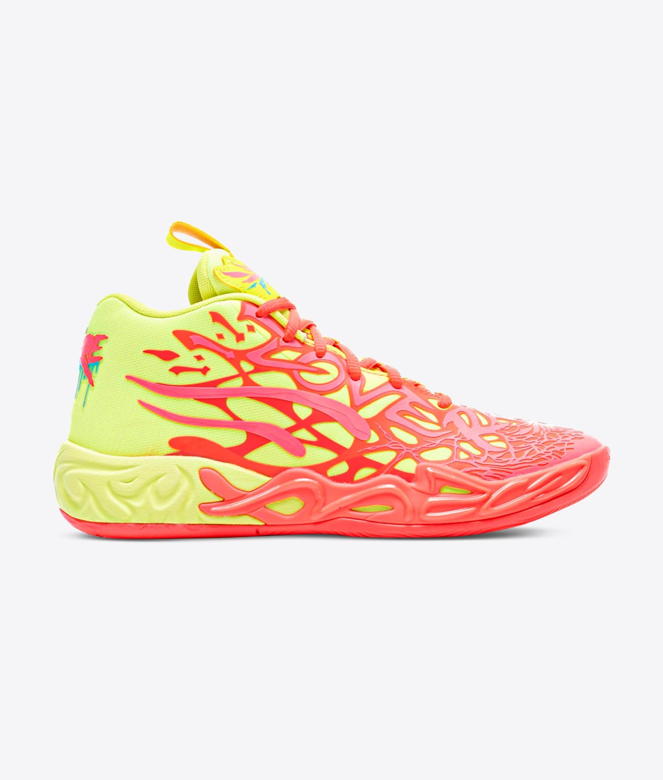 Yellow Fire Premium Sneaker